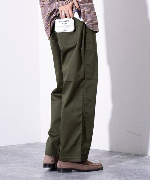 GLOSTER(グロスター)の「【GLOSTER/グロスター】GOODNESS ミリタリー イージー ベイカーパンツ(その他パンツ・メンズ・ベージュ/オリーブ/ブラック・S/L/M)」の9枚目の写真