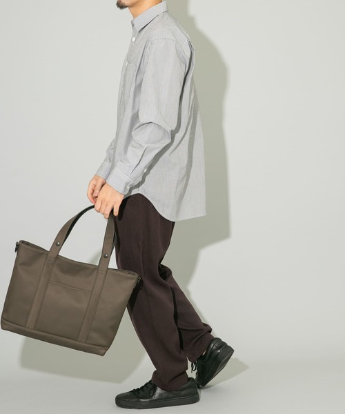 RODE SKO（ロデスコ）の「撥水2WAYビッグトートバッグ（トートバッグ・メンズ・カーキ/ブラック/グレー・ONE）」の13枚目の写真