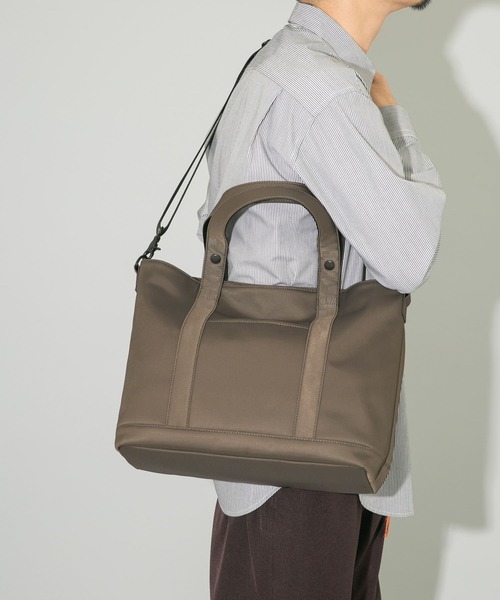 RODE SKO（ロデスコ）の「撥水2WAYビッグトートバッグ（トートバッグ・メンズ・カーキ/ブラック/グレー・ONE）」の16枚目の写真