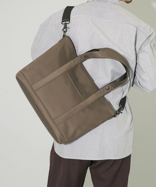 RODE SKO（ロデスコ）の「撥水2WAYビッグトートバッグ（トートバッグ・メンズ・カーキ/ブラック/グレー・ONE）」の17枚目の写真