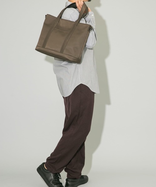 RODE SKO（ロデスコ）の「撥水2WAYビッグトートバッグ（トートバッグ・メンズ・カーキ/ブラック/グレー・ONE）」の18枚目の写真