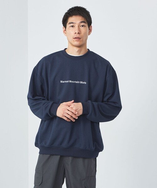 【セール】【別注】＜Marmot＞GLR 50th アニバーサリーロゴ スウェット（スウェット）｜Marmot（マーモット）