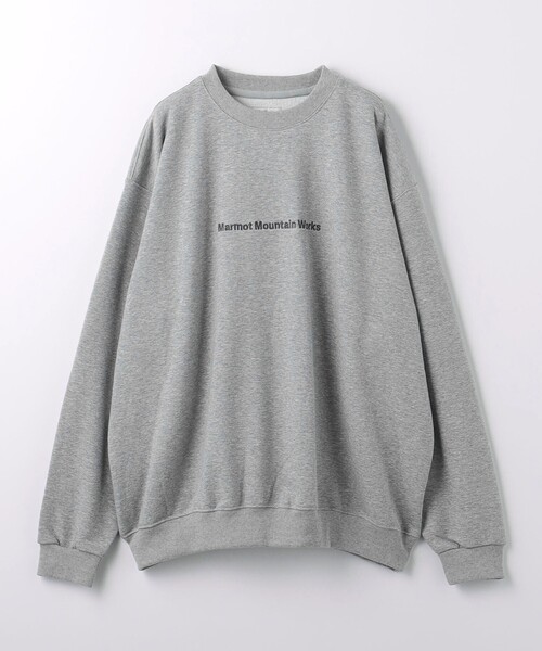 【別注】＜Marmot＞GLR Marmots ロゴ スウェット　グレー 別注】＜Marmot＞GLR Marmots ロゴ スウェット グレー！ トップス