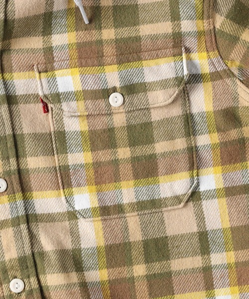 Levi's（リーバイス）の「【Levi's】フードシャツ（シャツ/ブラウス・メンズ・イエロー・M/L/S）」の5枚目の写真