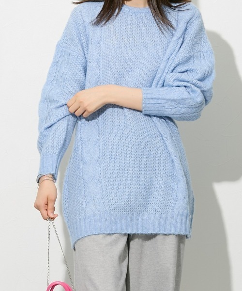 美品 gallardagalante ハイスリットウールチュニック F GALLARDAGALANTE｜【セットアップ対応】クロシェレース