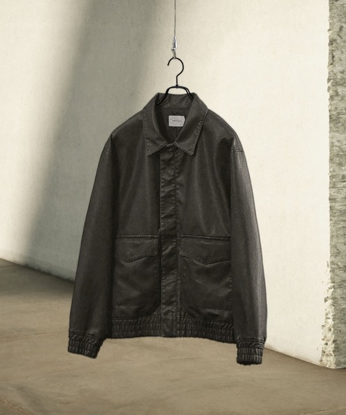 エマ ヴィンテージメイク オーバーサイズA-2ブルゾン（ブルゾン）｜EMMA