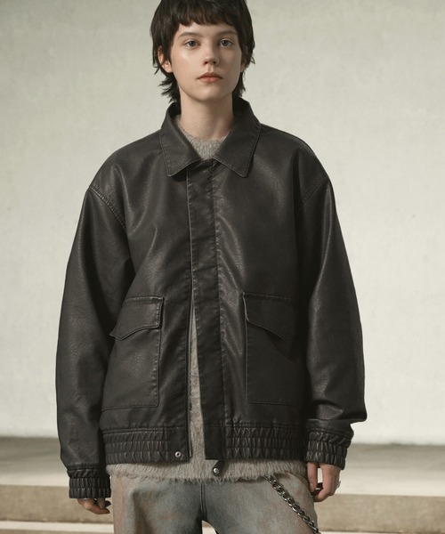 ヴィンテージメイク オーバーサイズA-2ブルゾン（ブルゾン）｜EMMA