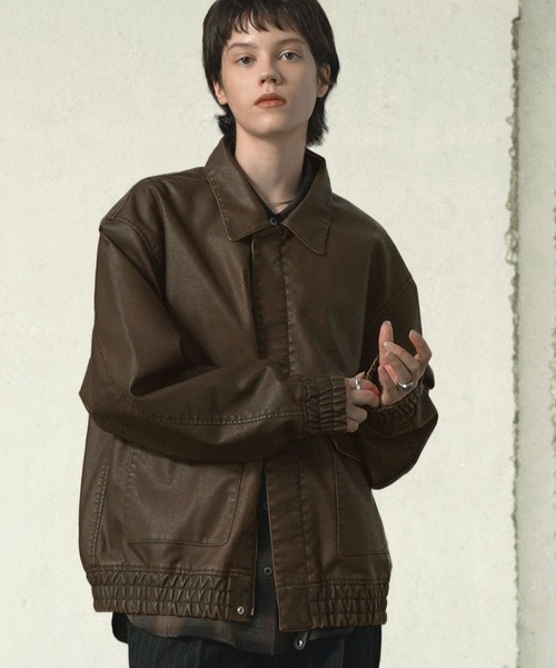 ヴィンテージメイク オーバーサイズA-2ブルゾン（ブルゾン）｜EMMA