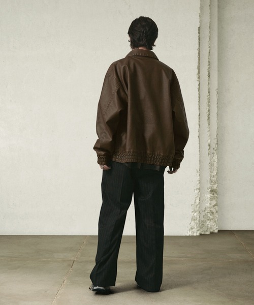 80's 90's vintage オーバーサイズ ショート ブルゾン y2k ブルゾン アウター Y2Kボンバージャケット レディース メンズ