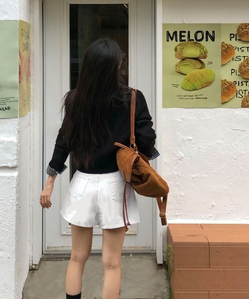 BEIDELLI（ベイデリー）の「[BELLIDE MADE] デイリーラウンドペンダントカーディガン（カーディガン/ボレロ・レディース・ネイビー/レッド/ブルー/グレー/ブラック/アイボリー・FREE）」の17枚目の写真