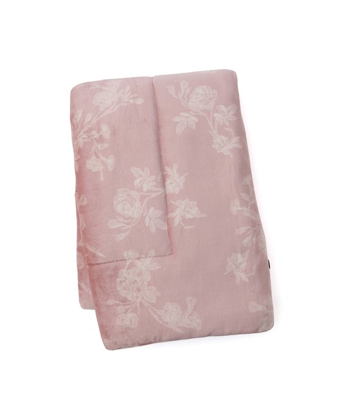 【セール】【オンラインショップ限定】WARMY 中わた入りブランケット フラワー シングル ピンク（ブランケット）｜Francfranc（フランフラン）