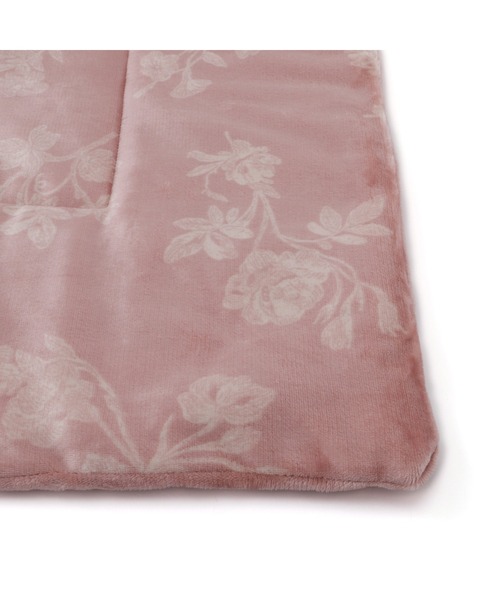 【セール】【オンラインショップ限定】WARMY 中わた入りブランケット フラワー シングル ピンク（ブランケット）｜Francfranc（フランフラン） wif.tv