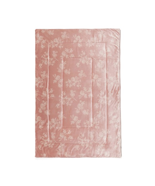 【セール】【オンラインショップ限定】WARMY 中わた入りブランケット フラワー シングル ピンク（ブランケット）｜Francfranc（フランフラン） wif.tv