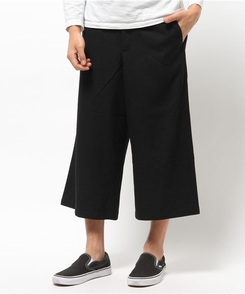 Lui's（ルイス）の「Lui's(ルイス) ウールワイドパンツ（その他パンツ・メンズ・グレー/ブラック/キャメル・MEDIUM/SMALL）」の2枚目の写真