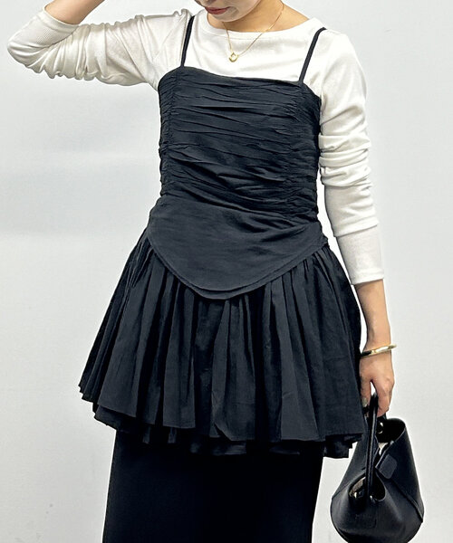 【crinkle crinkle crinkle】コルセットキャミソール crinkle crinkle crinkle（クリンクルクリンクルクリンクル）の