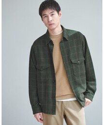 green label relaxing | MITSUEED シャツジャケット(シャツ/ブラウス)