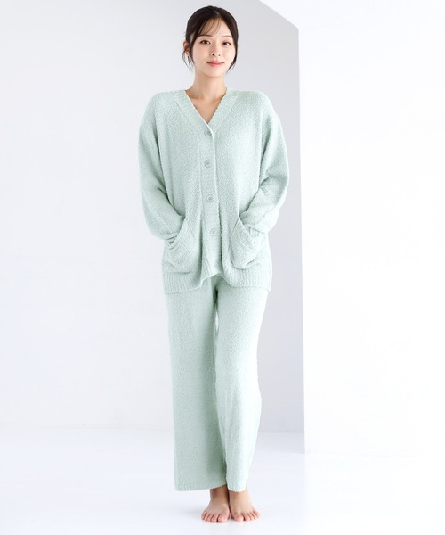 Dita(ディータ)の「モールニットカーディガン上下セット(ルームウェア/パジャマ・レディース・アイボリー/ピンク/ラベンダー/ミント/ブラウン系その他・FREE)」の22枚目の写真