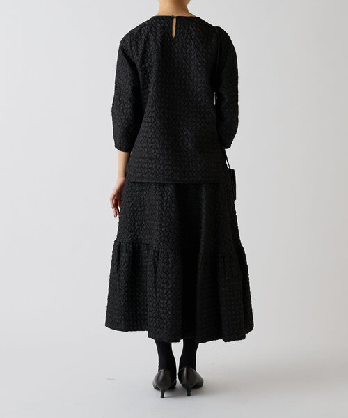 LIVETART（リヴェタート）の「《LIVETART》 ポコポコプルオーバー（シャツ/ブラウス・レディース・ブラック/グリーン・FREE）」の15枚目の写真