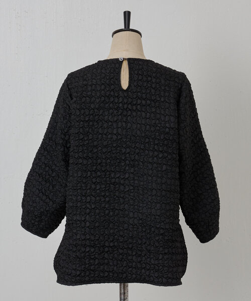 LIVETART（リヴェタート）の「《LIVETART》 ポコポコプルオーバー（シャツ/ブラウス・レディース・ブラック/グリーン・FREE）」の21枚目の写真