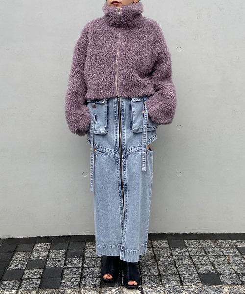【THINGS THAT MATTER】24AW ファーブルゾン THINGS THAT MATTER】24AW ファーブルゾン