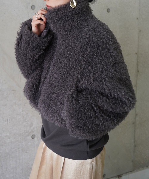 THINGS THAT MATTER】24AW ファーブルゾン THINGS THAT MATTER】24AW
