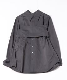STYLEBLOCK | TNタフタビスチェ付きシャツ(シャツ/ブラウス)