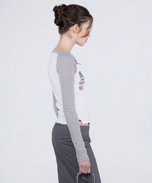 SCULPTOR Flag Raglan T-shirtフラッグラグランTシャツ SCULPTOR（スカルプター）の「Flag Raglan T-shirt/フラッグ