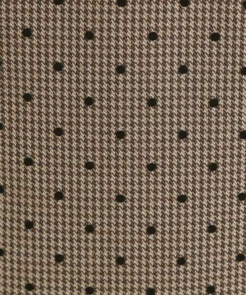 index（インデックス）の「◆千鳥フロッキードットタイトスカート【洗濯機洗い可】（スカート・レディース・ダークブラウン系/グレー/ブラック・36/38/40）」の16枚目の写真