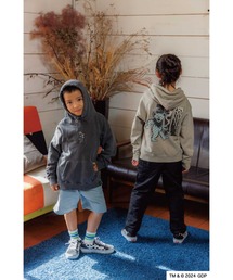 Grateful Dead | RIVER SIDE CULTURE/Grateful Dead(グレイトフルデッド)水墨DEAD BEAR プルパーカー KIDS (M4)(パーカー)