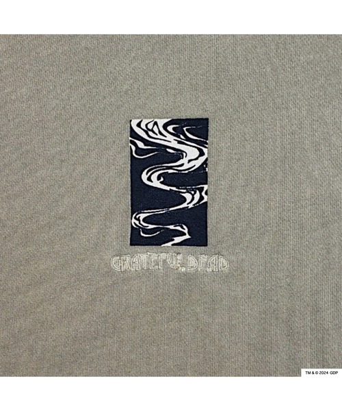 Grateful Dead（グレイトフルデッド）の「RIVER SIDE CULTURE/Grateful Dead(グレイトフルデッド)水墨DEAD BEAR プルパーカー KIDS (M4)（パーカー・キッズ・ベージュ/チャコールグレー・100/120/110/150/140/130/160）」の6枚目の写真