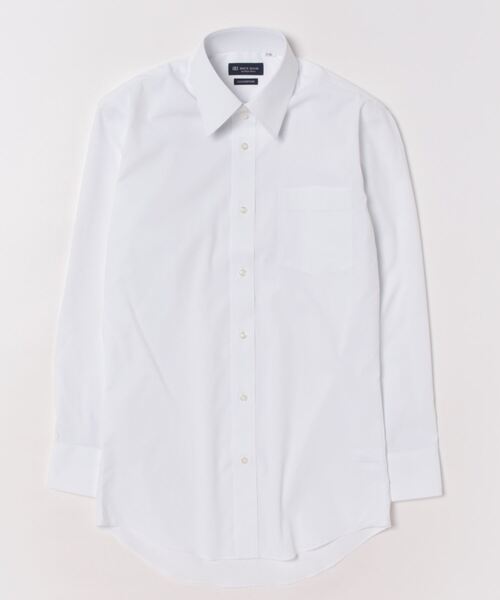 TOKYO SHIRTS(トウキョウシャツ)の「透け防止 形態安定ノーアイロン レギュラー 長袖ビジネスワイシャツ 白無地(ビジネスシャツ・メンズ・ホワイト・首回り37cm-裄丈80cm/首回り39cm-裄丈84cm/首回り41cm-裄丈82cm/首回り41cm-裄丈86cm/首回り42cm-裄丈86cm/首回り43cm-裄丈82cm/首回り43cm-裄丈86cm/首回り39cm-裄丈80cm/首回り42cm-裄丈82cm)」の2枚目の写真