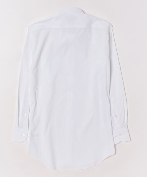 TOKYO SHIRTS(トウキョウシャツ)の「透け防止 形態安定ノーアイロン レギュラー 長袖ビジネスワイシャツ 白無地(ビジネスシャツ・メンズ・ホワイト・首回り37cm-裄丈80cm/首回り39cm-裄丈84cm/首回り41cm-裄丈82cm/首回り41cm-裄丈86cm/首回り42cm-裄丈86cm/首回り43cm-裄丈82cm/首回り43cm-裄丈86cm/首回り39cm-裄丈80cm/首回り42cm-裄丈82cm)」の3枚目の写真