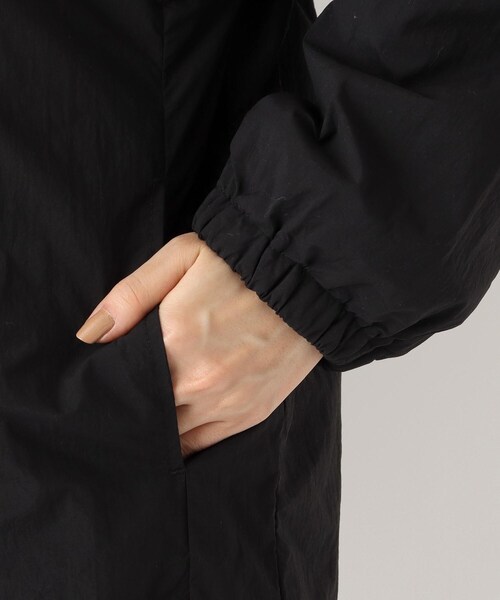 one'sterrace（ワンズテラス）の「軽量中綿入り ノーカラーブルゾン（ブルゾン・レディース・ブラック系8/ダークブラウン系8・02）」の8枚目の写真