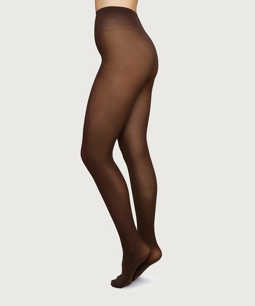 【関税込み】Swedish Stockings ブラウン Svea Premium タイツ Brown Svea Premium Tights by Swedish Stockings on Sale