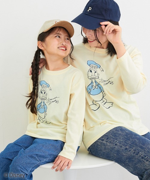Disney】長袖プリントTシャツ（Tシャツ/カットソー）｜Disney