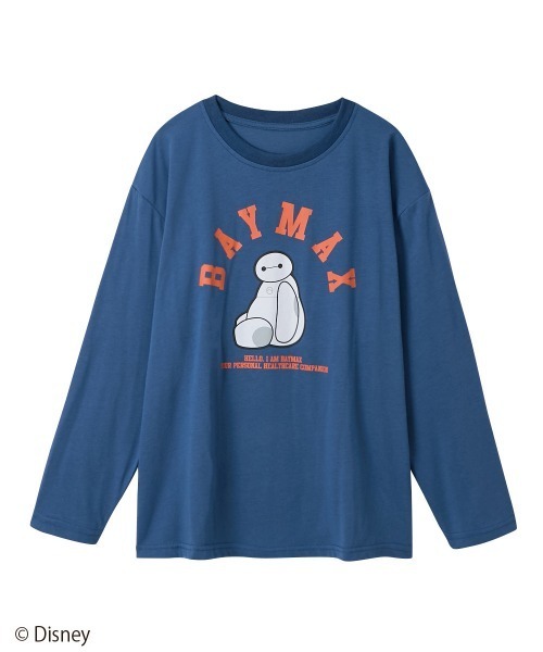 Disney】【ミッキー】【ドナルド】【ベイマックス】長袖Tシャツ（T