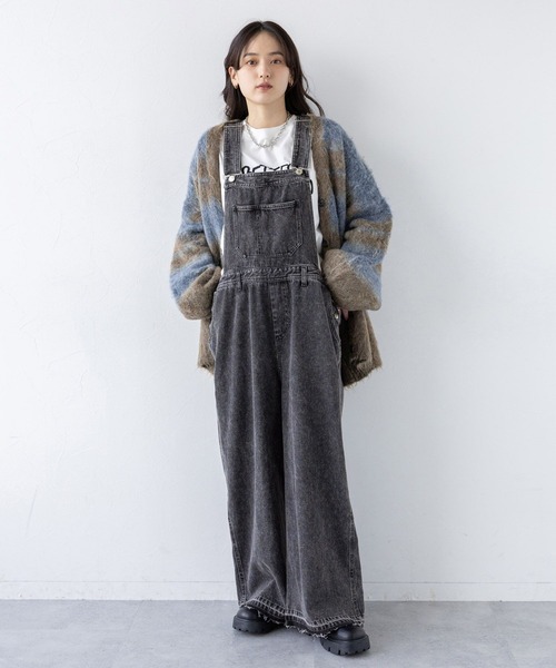 【セール】ボーダーシャギーニットカーディガン（カーディガン/ボレロ）｜RAGEBLUE（レイジブルー）