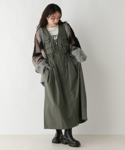 【セール】ボーダーシャギーニットカーディガン（カーディガン/ボレロ）｜RAGEBLUE（レイジブルー）