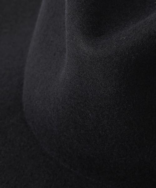 KIJIMA TAKAYUKI（キジマ　タカユキ）の「KIJIMA TAKAYUKI（キジマタカユキ） WIDEBLIM HAT（ハット・メンズ・ブラック/ブラウン/ケリー/ネイビー・2）」の7枚目の写真