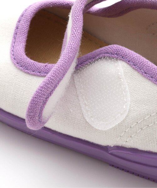 BREEZE（ブリーズ）の「上履き（スリッポン・キッズ・チャコール/パープル/グレー/ベージュ・14/15 /16/17/18/19）」の10枚目の写真