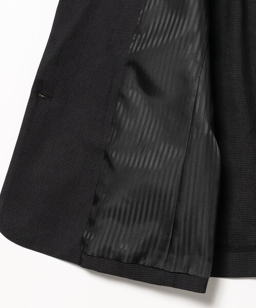 TICCA ティッカ 19SS リネンダブルブレスト ソフトジャケット セール】【別注】TICCA / チェック リネン ダブル ジャケット