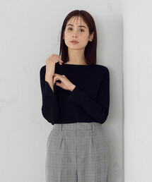 COMME CA ISM（コムサイズム）の「スクエアネック　ニット（ニット/セーター）」