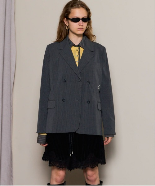 MAISON SPECIALメゾンスペシャル　シャギージャケット MAISON SPECIAL ジャケット テーラードジャケット See-through