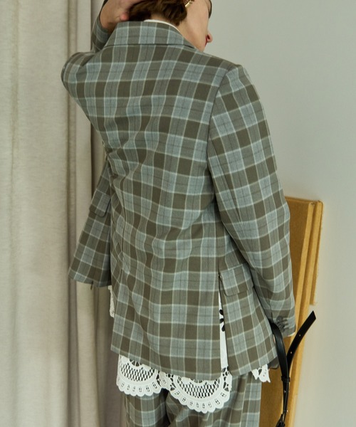 2way Hook Design Jacket/2WAYホックジャケット□セットアップ対応