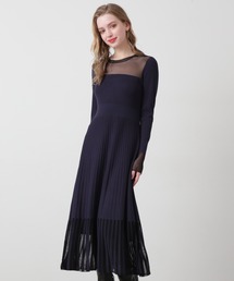 美品★PINKY&DIANNE ピンキーアンドダイアン　ロング ニットワンピース PINKY&DIANNE｜ピンキーアンドダイアンのワンピース（長袖）通販