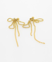 kirakiraShop｜キラキラショップのピアス（両耳用）（リボンモチーフ