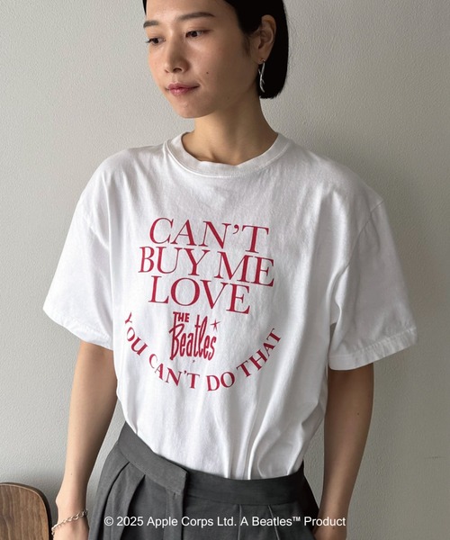 GOOD ROCK SPEED(グッドロックスピード)の「【GOOD ROCK SPEED】THE BEATLES/WH(Tシャツ/カットソー・レディース・ホワイト・FREE)」の13枚目の写真