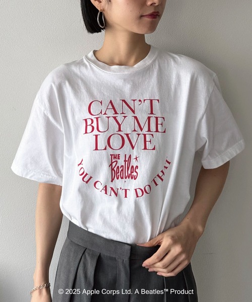 GOOD ROCK SPEED(グッドロックスピード)の「【GOOD ROCK SPEED】THE BEATLES/WH(Tシャツ/カットソー・レディース・ホワイト・FREE)」の14枚目の写真