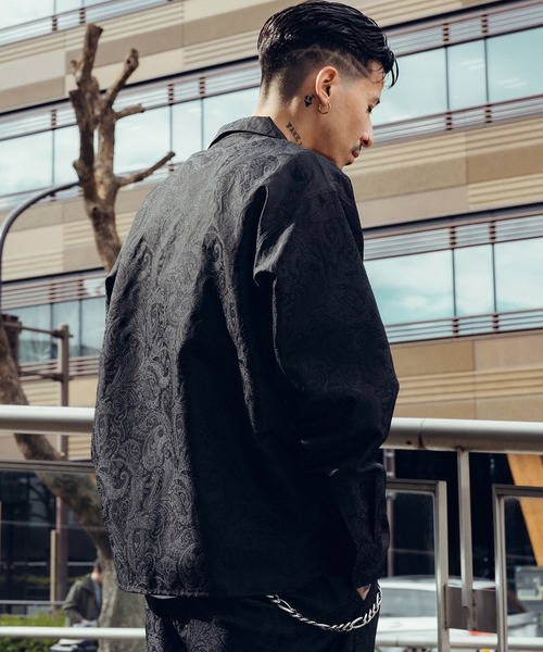 直営店限定 21SS Paisley open collar shirt S Paisley open collar L/S shirt（シャツ/ブラウス）｜Subciety