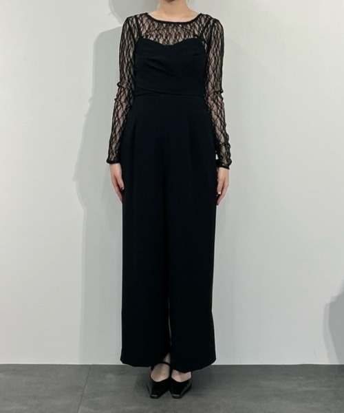 セール】cross all in one dress クロスオールインワンドレス